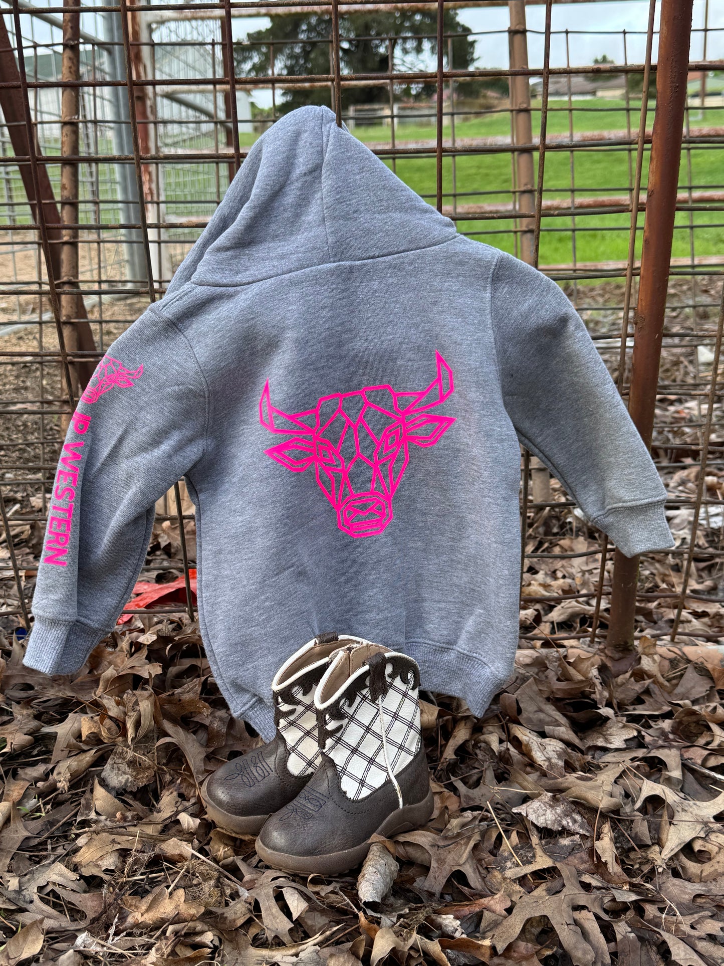 Grey Toddler Hoodie