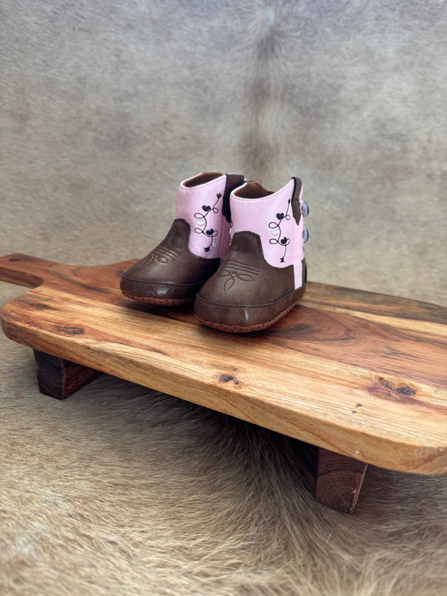 Baby Boots Pink