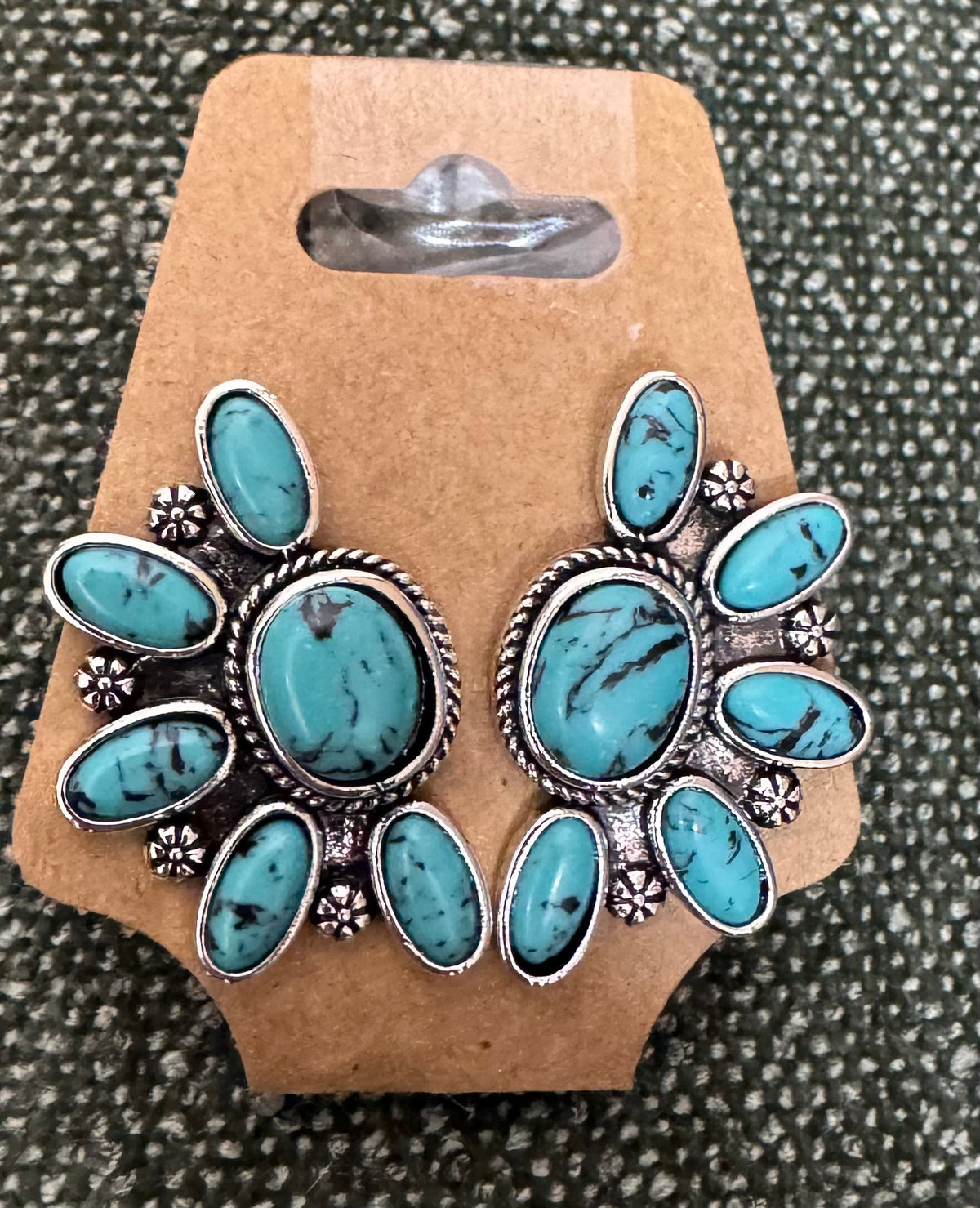 Assorted Earrings Turquoise