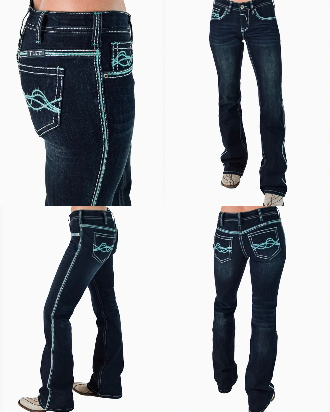 Cowgirl Tuff Jeans.