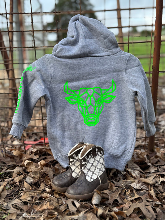 Grey Toddler Hoodie