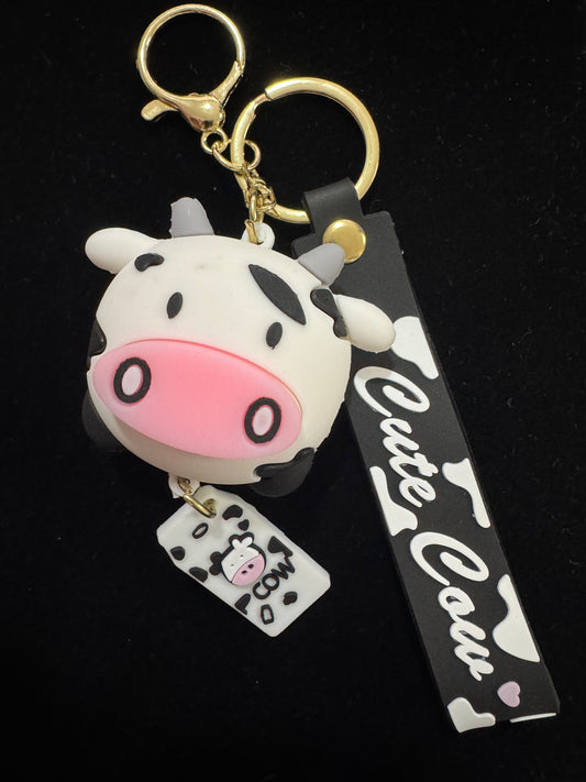 Cow Keyring