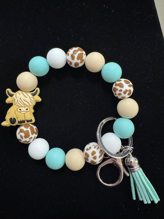 Highland Cow Beaded bracelet