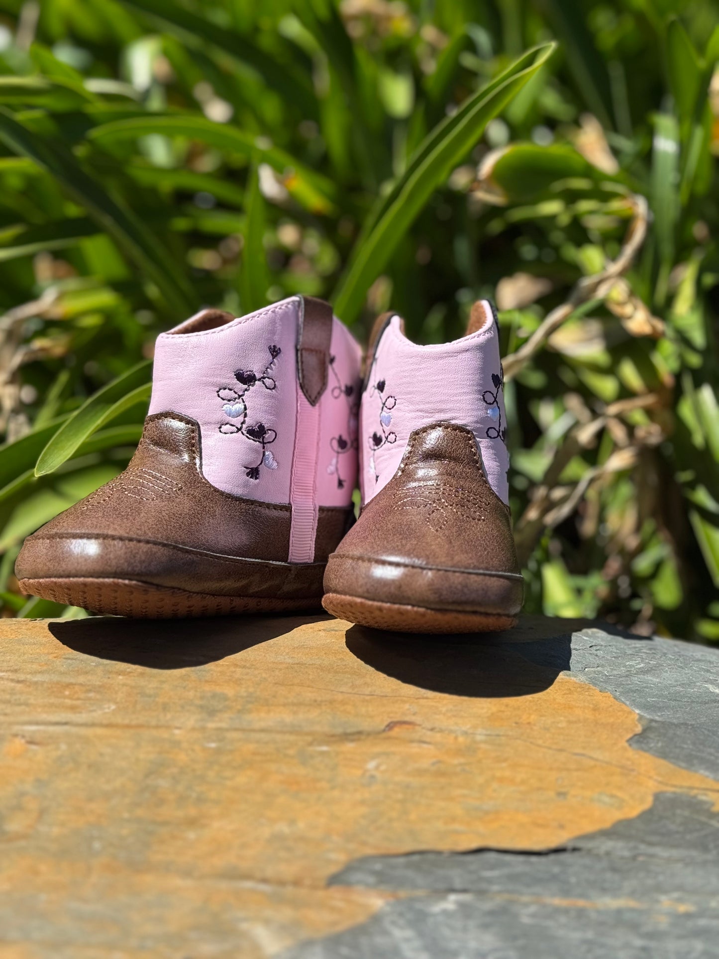 Baby Boots Pink