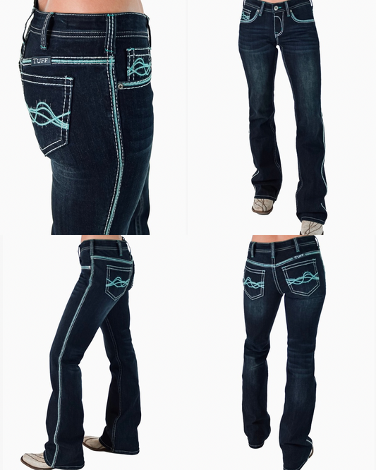 Cowgirl Tuff Jeans.